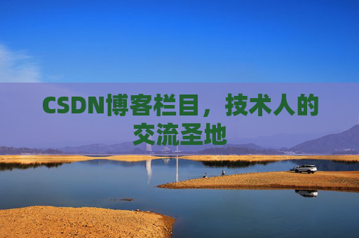 CSDN博客栏目，技术人的交流圣地